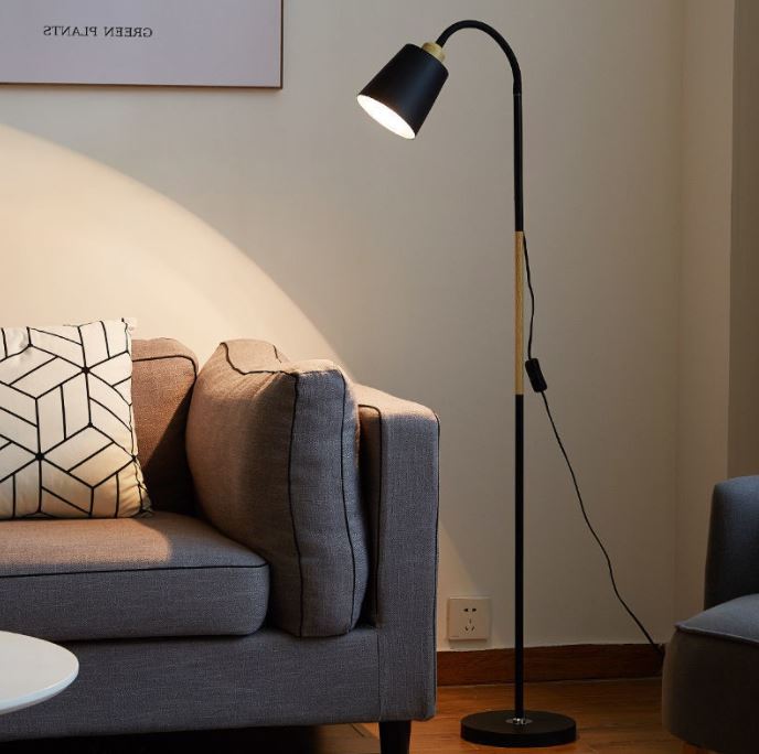 【Ogula】北歐創意客廳臥室書房LED閱讀落地立燈
